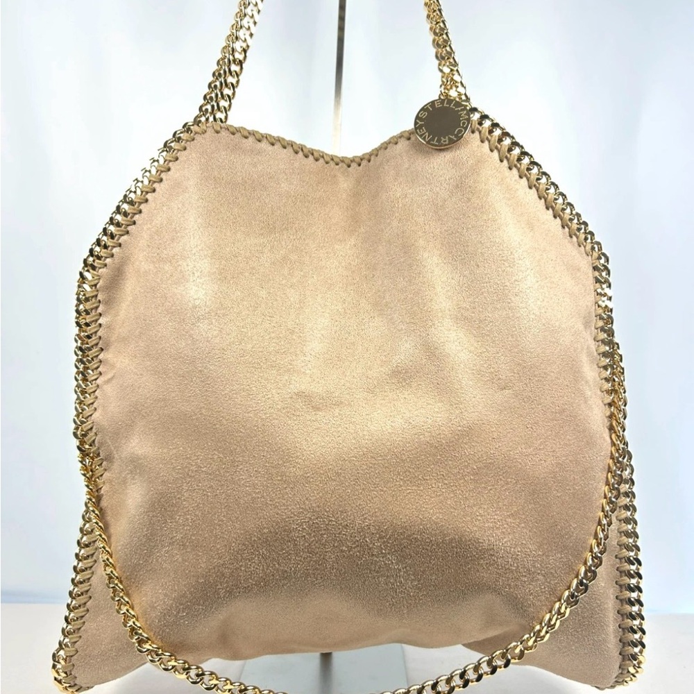 Stella McCartney Suede Falabella Foldover Tote bag * Large - Picture 4 of 8